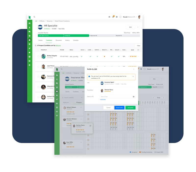 Automate invitations to fill the gaps Automate invitations to fill the gaps