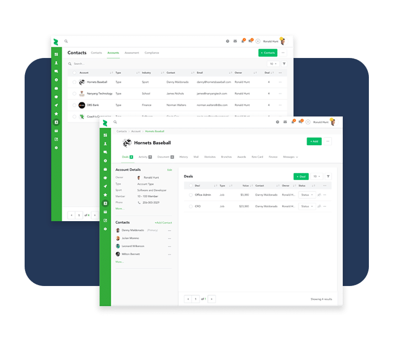 Simple contact management